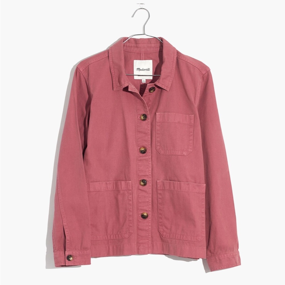 MADEWELL Garment-Dyed Ashwood Chore Coat XXS